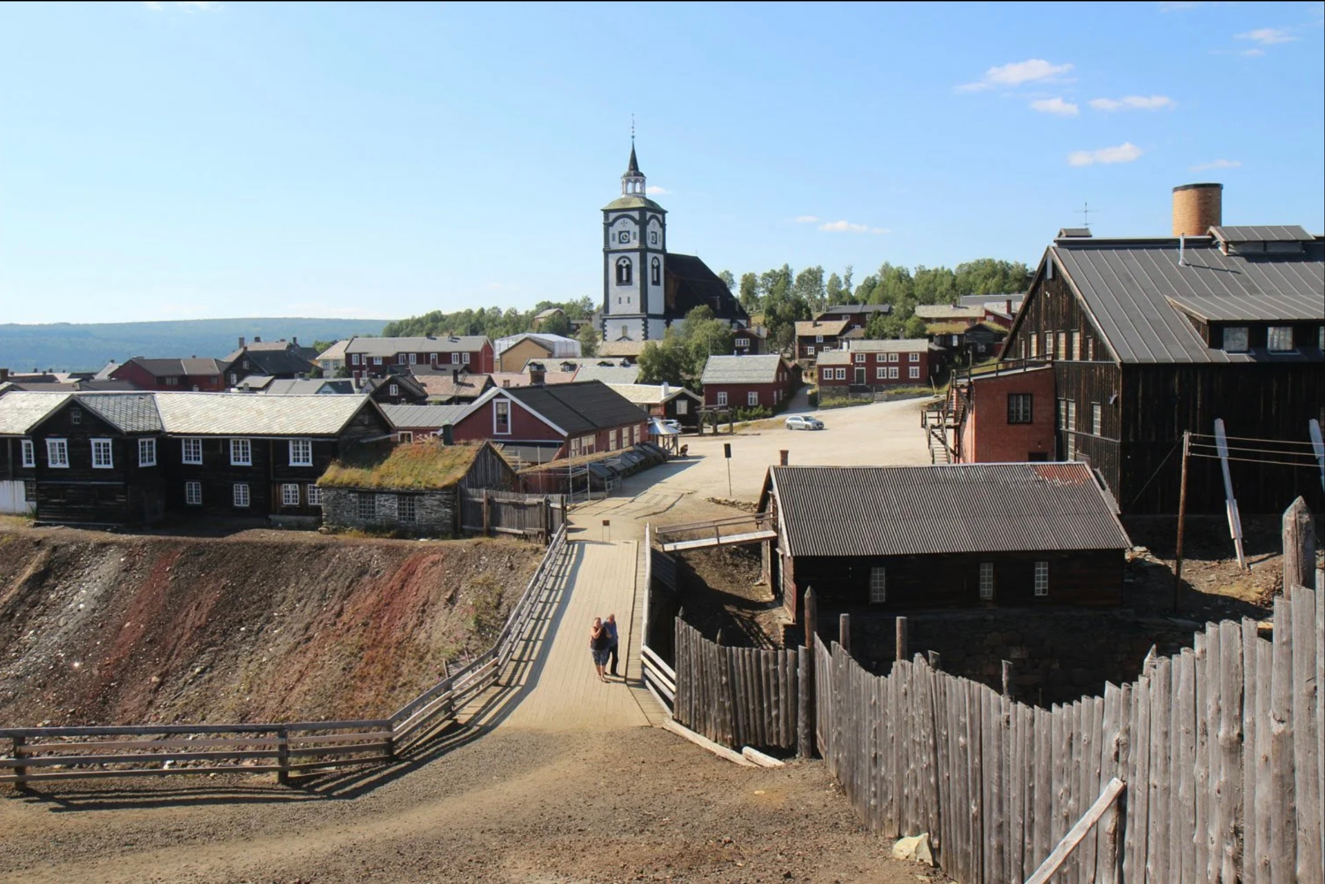 Røros by med Røros kirke